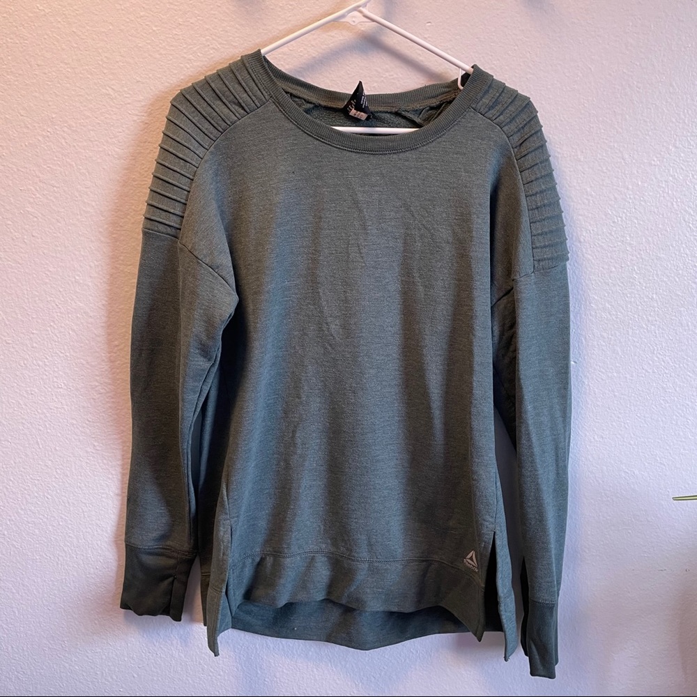 Reebok long sleeve workout top